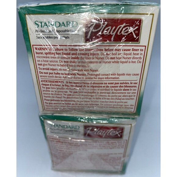 200 Playtex Standard Baby Bottle Pre-Sterilized Disposable Liners 8 oz Sealed - Picture 3 of 11